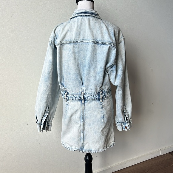 NWT One Teaspoon Florence Malibu Denim Dress - Picture 4 of 7